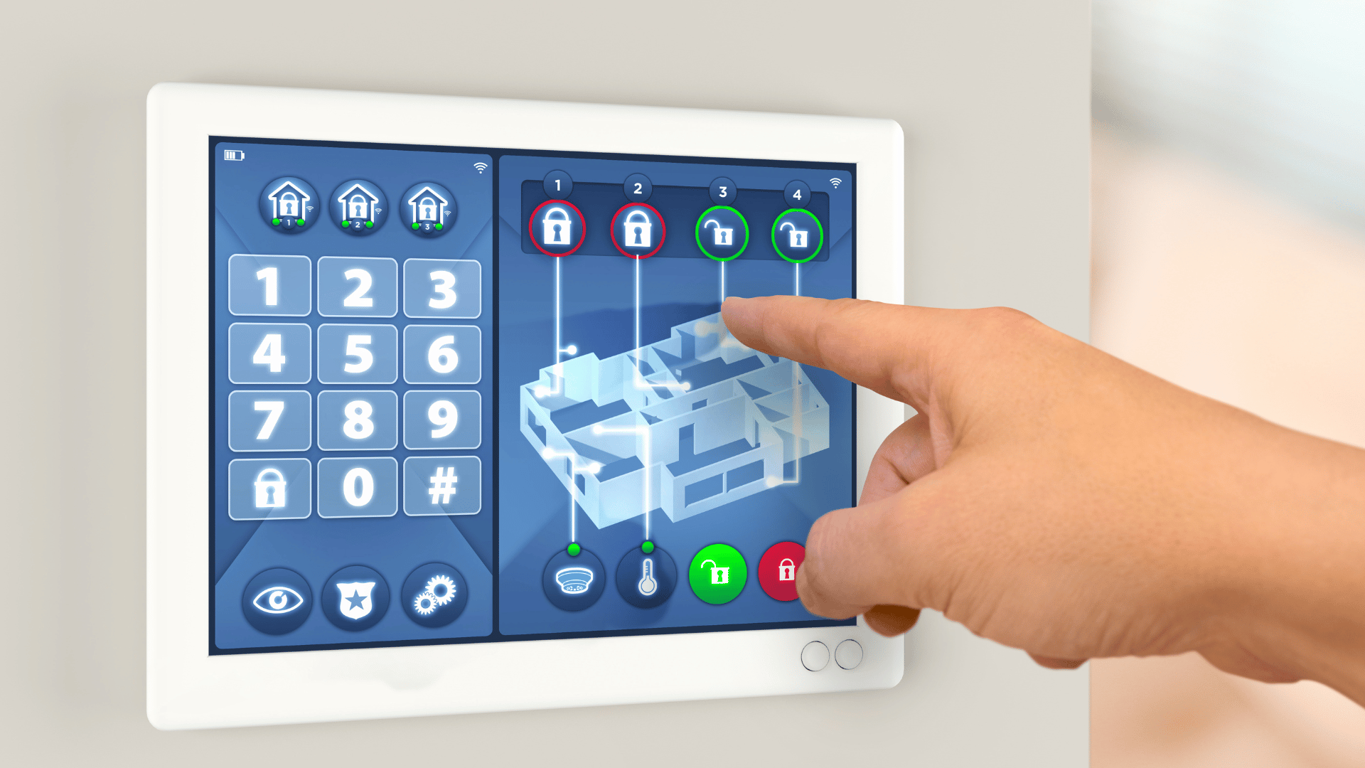 Incorporating IoT Devices into Security Systems - Monitor